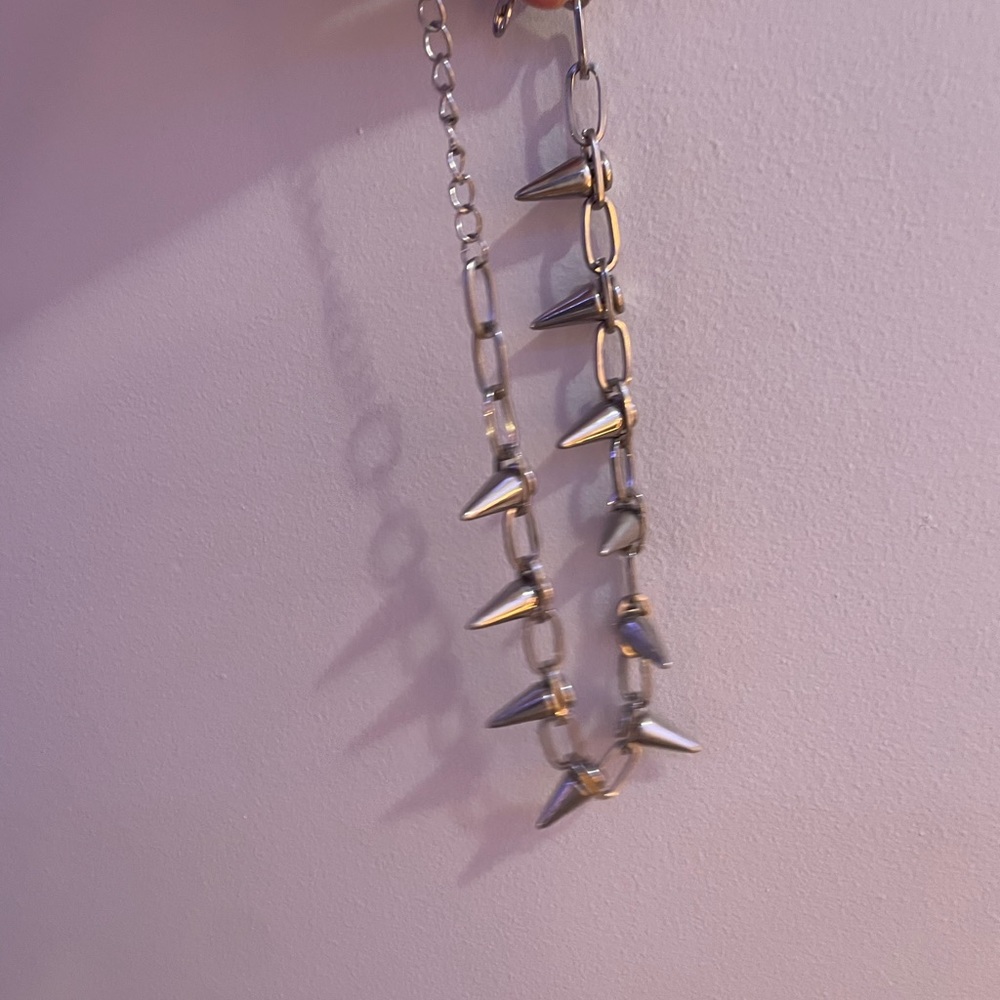 spike necklace from target